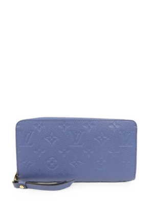 Louis Vuitton Pre-Owned Monogram Empreinte Zippy wallet - Blue