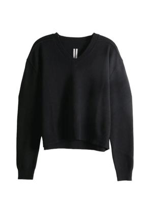 Rick Owens V-neck sweater - Black