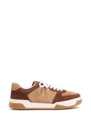 Valentino Garavani Sparry sneakers in split-leather - Brown