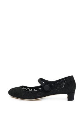Dolce & Gabbana Pre-Owned lace Mary Jane pumps - Black