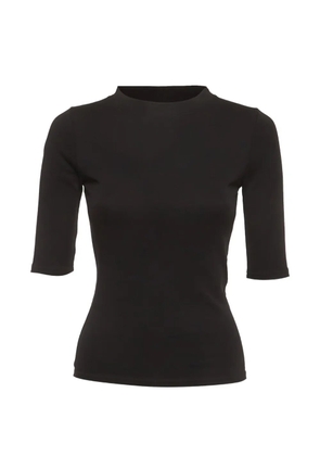 Balenciaga Pre-Owned crew-neck half-sleeve T-shirt - Black
