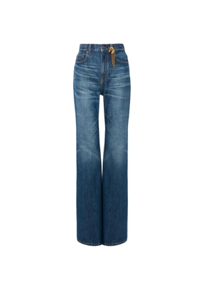 Chloé charm-detail jeans - Blue