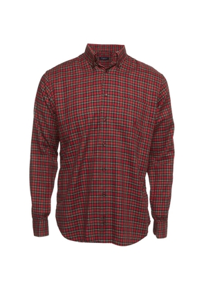 Burberry Pre-Owned plaid button-down shirt - Red