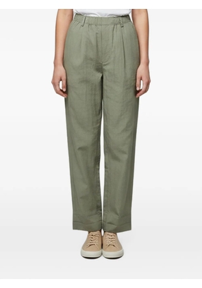 Hermès Pre-Owned belt-loops trousers - Green