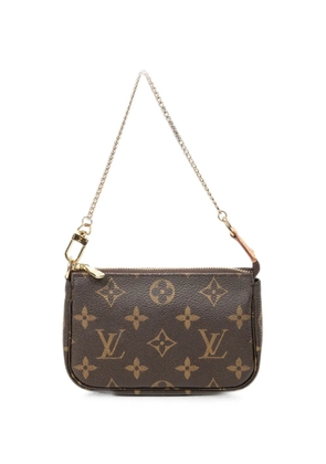 Louis Vuitton Pre-Owned mini Pochette Accessoires clutch bag - Brown