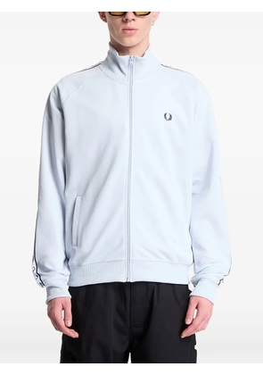 Fred Perry logo-embroidered track jacket - Blue