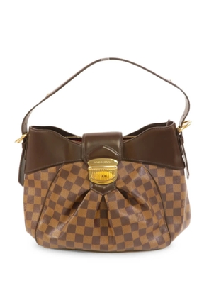 Louis Vuitton Pre-Owned MM Damier Sistina shoulder bag - Brown