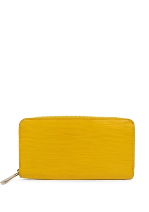 Louis Vuitton Pre-Owned Zippy long calfskin wallet - Yellow