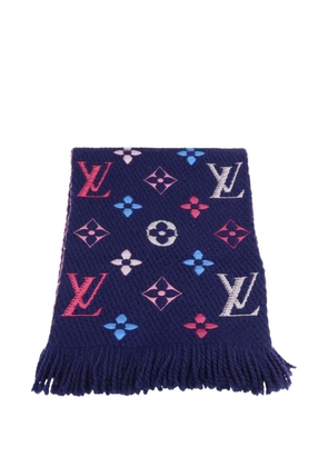 Louis Vuitton Pre-Owned Logomania Rainbow scarf - Blue