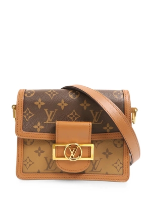 Louis Vuitton Pre-Owned Mini Dauphine Monogram Reverse shoulder bag - Brown