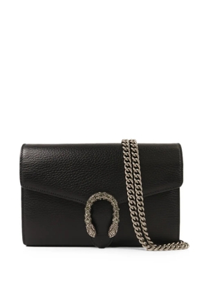 Gucci Pre-Owned Dionysus chain shoulder bag - Black