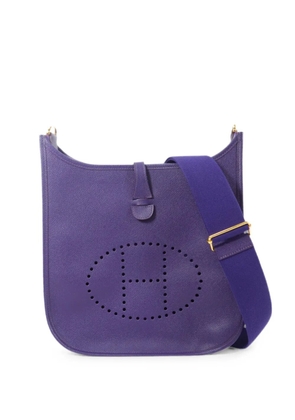 Hermès Pre-Owned PM Evelyne calfskin shoulder bag - Purple