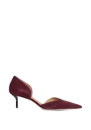 Victoria Beckham Angle d'Orsay pumps - Red