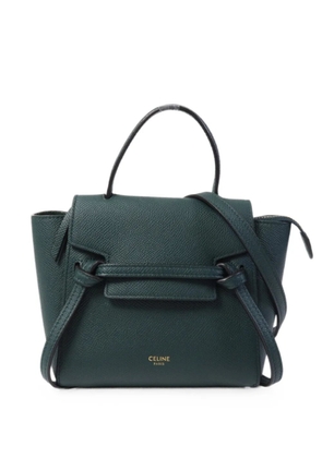 Celine Pre-Owned Micro Belt tote bag - Green