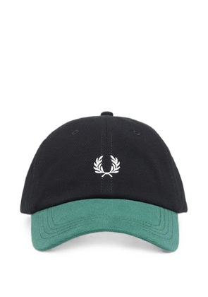 Fred Perry colour-block piqué cap - Blue