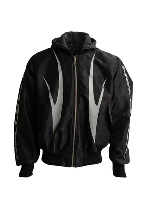 HELLSTAR reversible hooded jacket - Black