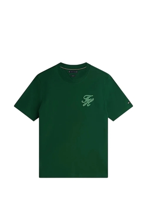 Tommy Hilfiger logo-patch T-shirt - Green
