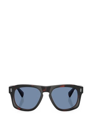 Brunello Cucinelli tortoiseshell-effect sunglasses - Brown