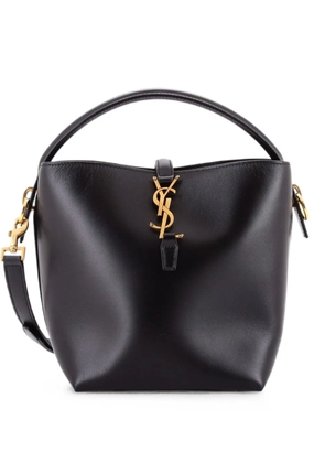 Saint Laurent Pre-Owned Le 37 Leather Mini bucket bag - Black