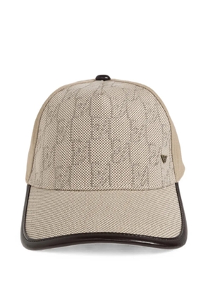 Emporio Armani logo-embroidered baseball cap - Neutrals