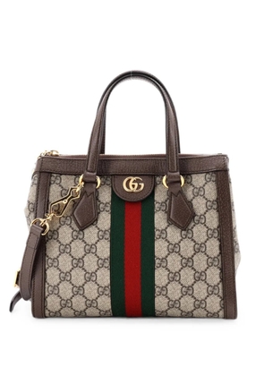 Gucci Pre-Owned Ophidia Top Handle GG Coated Canvas Small tote bag - Brown