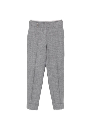 Peserico concealed-closure trousers - Grey