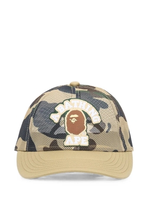 A BATHING APE® logo-patch baseball cap - Neutrals