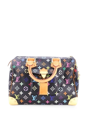 Louis Vuitton Pre-Owned Speedy Handbag Monogram Multicolor 30 satchel - Black