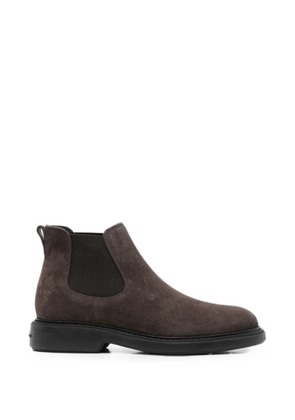 Hogan suede Chelsea boots - Brown
