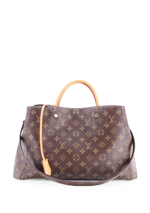 Louis Vuitton Pre-Owned Montaigne Handbag Monogram Canvas GM tote bag - Brown