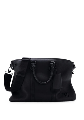 Louis Vuitton Pre-Owned Aerogram Lock It Tote Leather satchel - Black