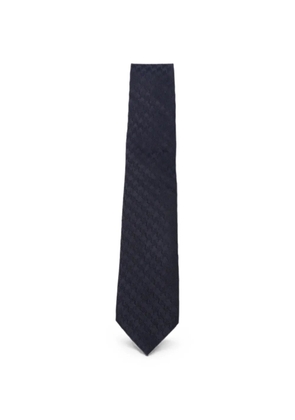 TOM FORD houndstooth-pattern tie - Blue