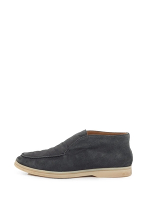 Loro Piana Pre-Owned Open Walk suede ankle boots - Green
