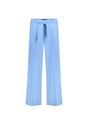 Betty Barclay belted pleated trousers - Blue