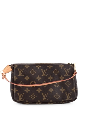 Louis Vuitton Pre-Owned Pochette Accessoires Monogram Canvas clutch bag - Brown