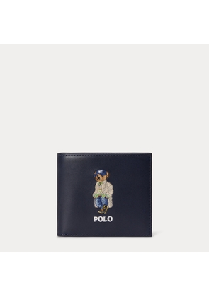 Polo Bear Leather Billfold Wallet