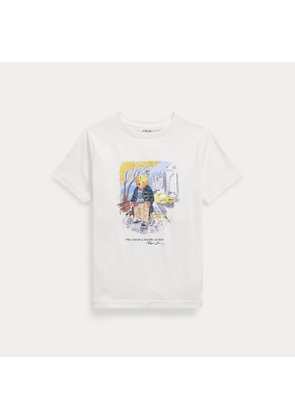 Polo Bear Cotton Jersey T-Shirt