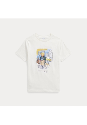 Polo Bear Cotton Jersey T-Shirt