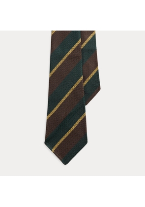 Vintage-Inspired Striped Silk Tie