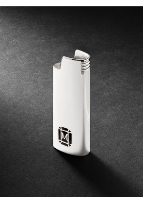 Mateo - Logo-Cutout Sterling Silver Lighter Holder - Men - Silver