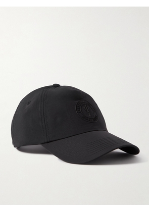 Frescobol Carioca - Logo-Appliquéd Shell Baseball Cap - Men - Black