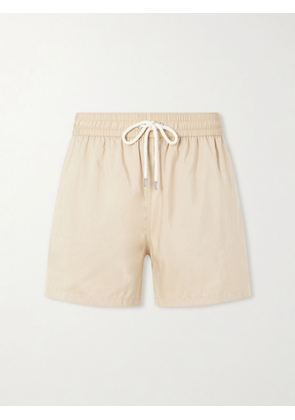 Frescobol Carioca - Rio Straight-Leg Linen Blend Swim Short - Men - Neutrals - S