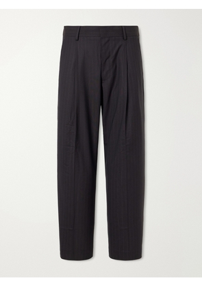 NN07 - Kay 10037 Straight-Leg Pleated Woven Trousers - Men - Brown - UK/US 29