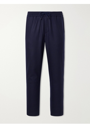 SEASE - Mindset Straight-Leg Stretch Virgin Wool-Flannel Trousers - Men - Blue - S