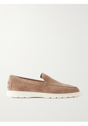 Tod's - Gommino Suede Loafers - Men - Brown - UK 6
