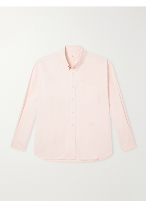 Cherry Los Angeles - Button-Down Cotton-Poplin Shirt - Men - Pink - S