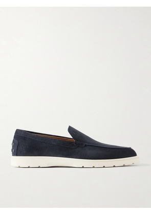 Tod's - Gommino Suede Loafers - Men - Blue - UK 6