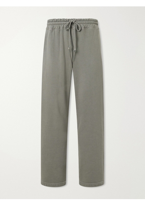 Cherry Los Angeles - Cotton-Fleece Drawstring Sweatpants - Men - Gray - XS