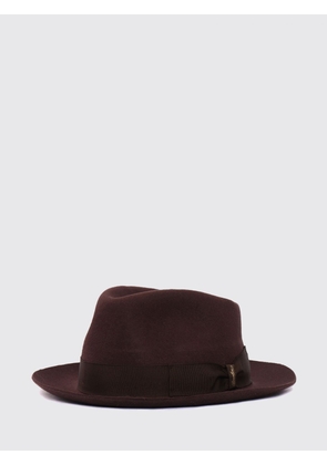 BORSALINO Hat Men color Brown