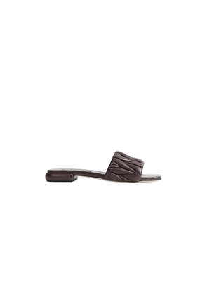 Matelassé Nappa Leather Slides